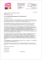 LGBT-komiteens brev til Magnus Heunicke.