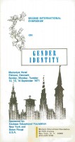 Second International Symposium on Gender Identity
