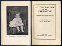 1918-udgaven af: Autobiography of an Androgyne
