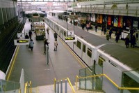 Earls Court Station, hvor Tina gik cat walk.