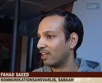 Fahad Saeed. Billede fra TV2 Lorry.