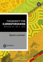 Tidsskrift for kjønnsforskning, Årgang 43 - nr. 4 - 2019