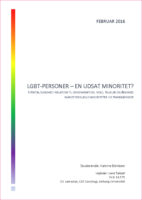 LGBT-personer - en udsat minoritet?