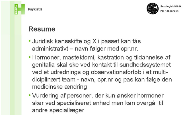 Sexologisk Klinik. Nr. 18.