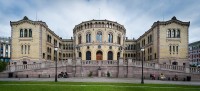 Stortinget, Oslo, Norge. Foto: Dmitry Valberg.