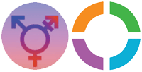 Logo for Trans-Danmark og LGBT Danmark